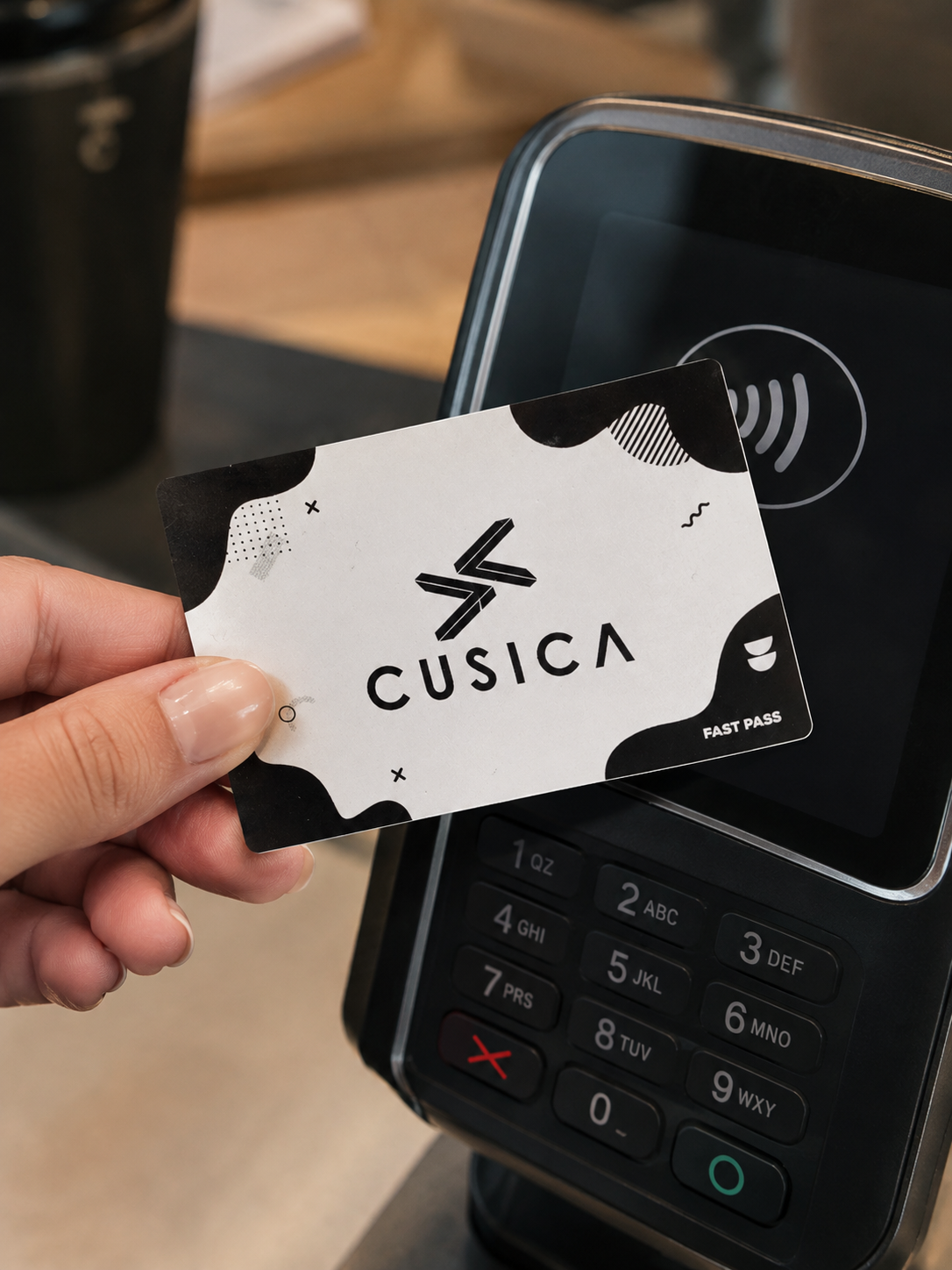 Cusica Fast Pass project interface